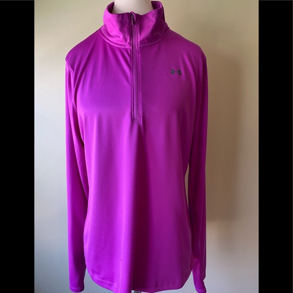 Under Armour Tops - Under Armour 1/4-zip Semi-fitted Pullover Top